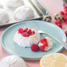 Raspberry Pavlovas With Lemon Curd (Made With Quail Eggs!)