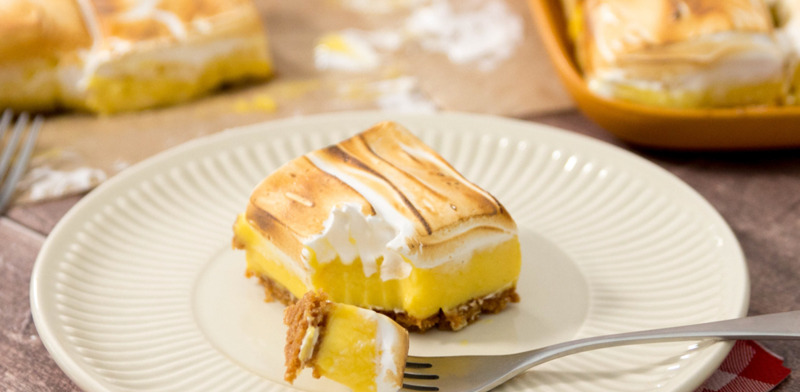 Lemon Meringue Bars (Made With Quail Eggs!)