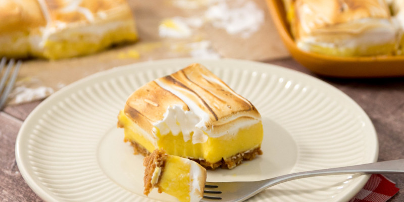 Lemon Meringue Bars (Made With Quail Eggs!)