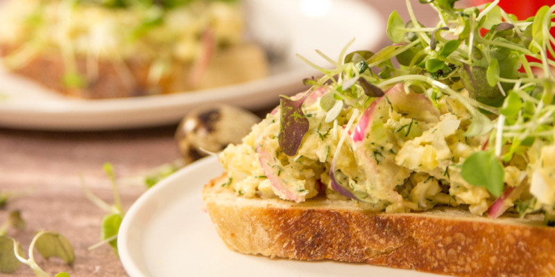 Pickled Quail Egg & Potato Salad