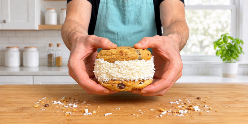 Quail Egg Ice Cream Sandwiches