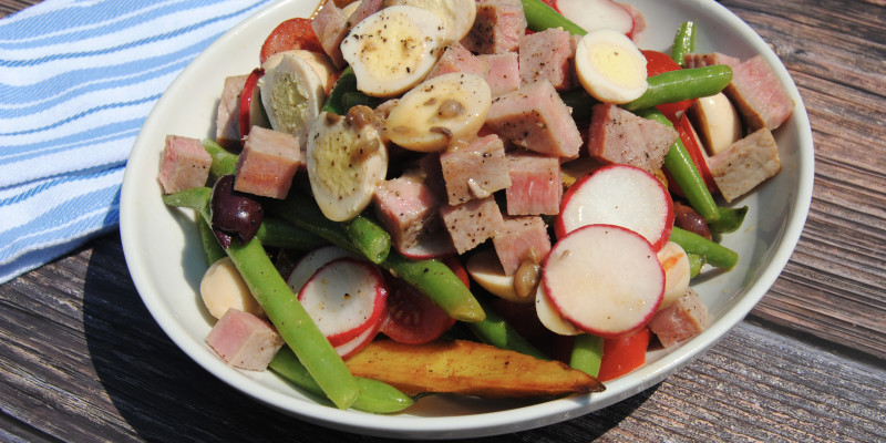 Chef Kyle's Quail Egg Niçoise Salad