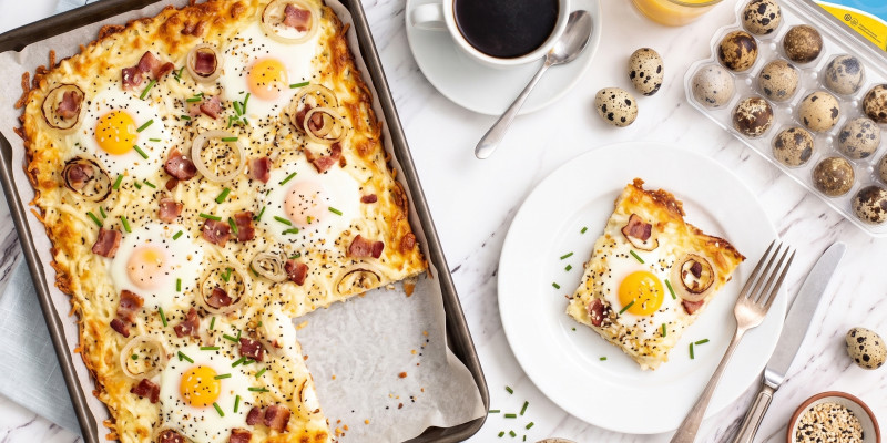 Chef Kyle's Quail Egg Breakfast Bake