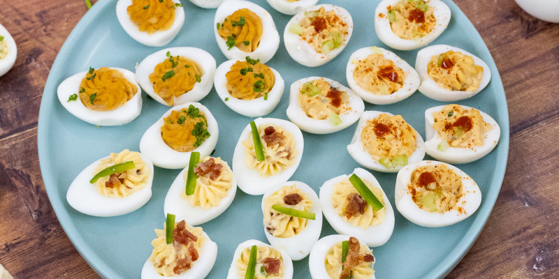 Deviled Quail Eggs