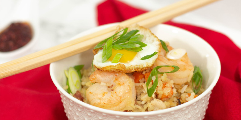 Yang Zhou Fried Rice (Made With Quail Eggs!)
