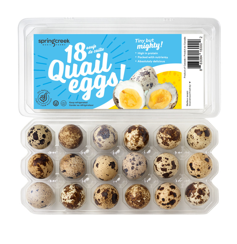 18 pack of quail eggs
