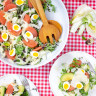 Fennel and Grapefruit Salad with Jammy Quail Eggs