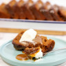 Sticky Toffee Pudding Squares (Made With Quail Eggs!)